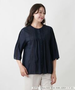 Leilian PLUS HOUSE / レリアンプラスハウス シャツ・ブラウス | ブラウス【Leilian WHITE LABEL】