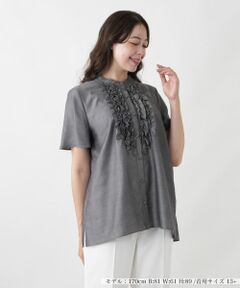 Leilian PLUS HOUSE / レリアンプラスハウス シャツ・ブラウス | ブラウス【Leilian WHITE LABEL】