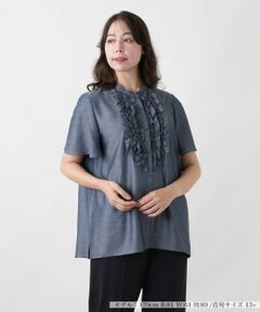 Leilian PLUS HOUSE / レリアンプラスハウス シャツ・ブラウス | ブラウス【Leilian WHITE LABEL】