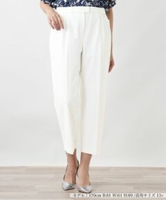Leilian PLUS HOUSE / レリアンプラスハウス その他パンツ | 【UVケア・接触冷感・はっ水】クロップドパンツ【Leilian WHITE LABEL】