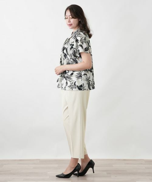 Leilian PLUS HOUSE / レリアンプラスハウス その他パンツ | 【UVケア・接触冷感・はっ水】クロップドパンツ【Leilian WHITE LABEL】 | 詳細2