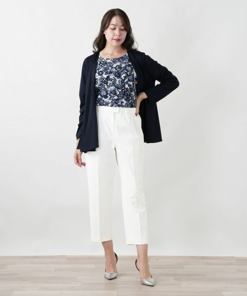 Leilian PLUS HOUSE / レリアンプラスハウス その他パンツ | 【UVケア・接触冷感・はっ水】クロップドパンツ【Leilian WHITE LABEL】 | 詳細7