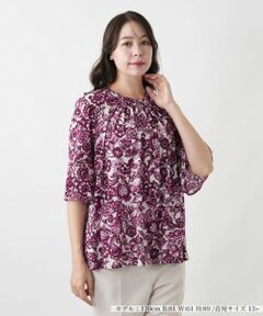 Leilian PLUS HOUSE / レリアンプラスハウス シャツ・ブラウス | ブラウス【Leilian WHITE LABEL】