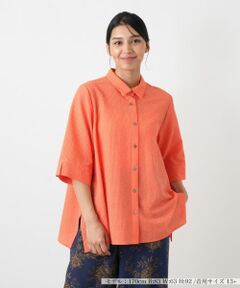 Leilian PLUS HOUSE / レリアンプラスハウス シャツ・ブラウス | シャツブラウス【Leilian WHITE LABEL】