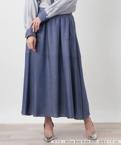 Leilian PLUS HOUSE / レリアンプラスハウス ミニ・ひざ丈スカート | スカート【BOURGE】