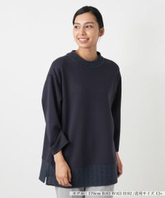 Leilian PLUS HOUSE / レリアンプラスハウス スウェット | トレーナー【Leilian WHITE LABEL】