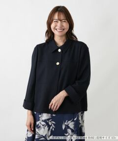 Leilian PLUS HOUSE / レリアンプラスハウス テーラードジャケット | ジャケット【ROCHAS Premiere】