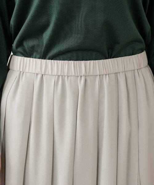 Leilian PLUS HOUSE / レリアンプラスハウス ロング・マキシ丈スカート | プリーツスカート【Leilian WHITE LABEL】 | 詳細10