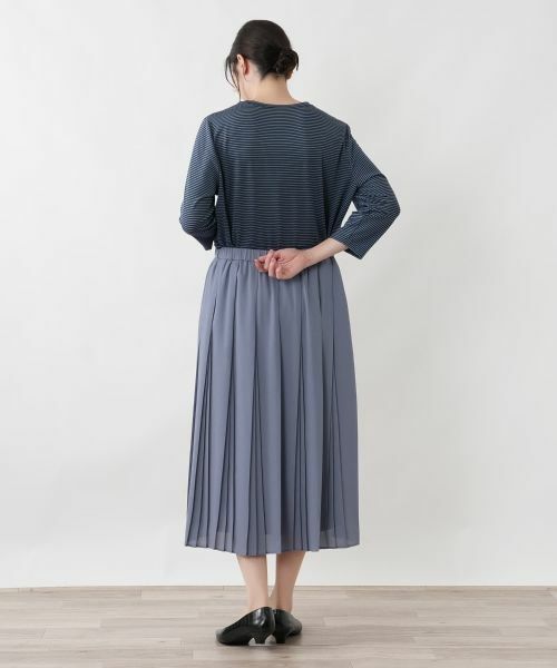 Leilian PLUS HOUSE / レリアンプラスハウス ロング・マキシ丈スカート | プリーツスカート【Leilian WHITE LABEL】 | 詳細3
