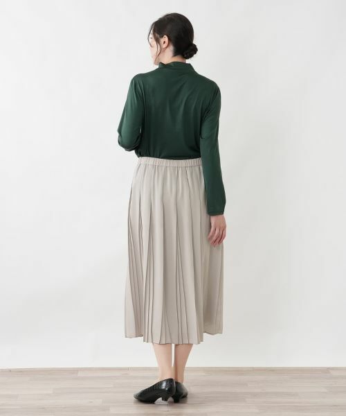 Leilian PLUS HOUSE / レリアンプラスハウス ロング・マキシ丈スカート | プリーツスカート【Leilian WHITE LABEL】 | 詳細6
