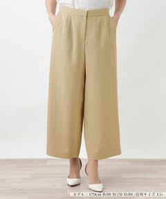 Leilian PLUS HOUSE / レリアンプラスハウス その他パンツ | ガウチョパンツ【Leilian WHITE LABEL】