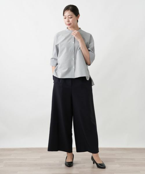Leilian PLUS HOUSE / レリアンプラスハウス その他パンツ | ガウチョパンツ【Leilian WHITE LABEL】 | 詳細1