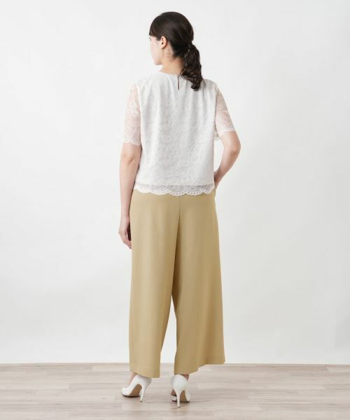 Leilian PLUS HOUSE / レリアンプラスハウス その他パンツ | ガウチョパンツ【Leilian WHITE LABEL】 | 詳細6