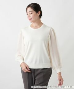 Leilian PLUS HOUSE / レリアンプラスハウス ニット・セーター | セーター【Leilian WHITE LABEL】