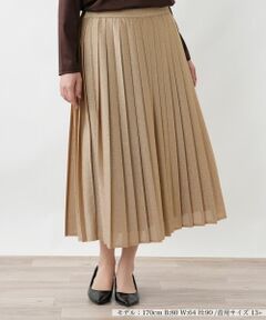 Leilian PLUS HOUSE / レリアンプラスハウス ロング・マキシ丈スカート | プリーツスカート