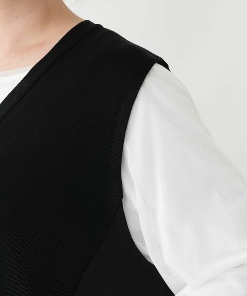 Leilian PLUS HOUSE / レリアンプラスハウス テーラードジャケット | ベスト【Leilian WHITE LABEL】 | 詳細12