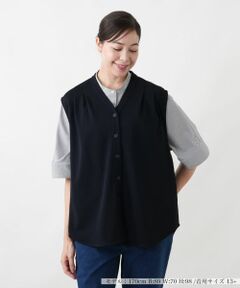 Leilian PLUS HOUSE / レリアンプラスハウス テーラードジャケット | ベスト【Leilian WHITE LABEL】