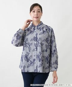 Leilian PLUS HOUSE / レリアンプラスハウス シャツ・ブラウス | ブラウス【Leilian WHITE LABEL】