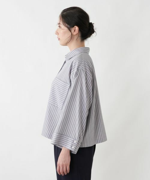 Leilian PLUS HOUSE / レリアンプラスハウス シャツ・ブラウス | 羽織ブラウス【Leilian WHITE LABEL】 | 詳細5