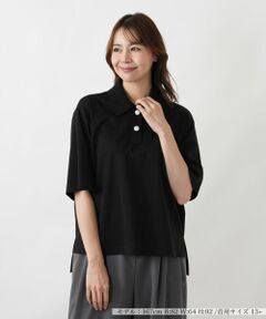 Leilian PLUS HOUSE / レリアンプラスハウス ポロシャツ | ポロシャツ【プラス企画】