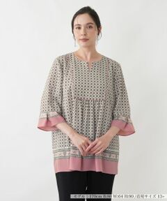 Leilian PLUS HOUSE / レリアンプラスハウス シャツ・ブラウス | ブラウス【Leilian WHITE LABEL】