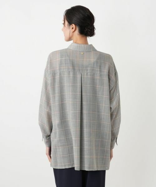 Leilian PLUS HOUSE / レリアンプラスハウス シャツ・ブラウス | 羽織ブラウス【Leilian WHITE LABEL】 | 詳細6