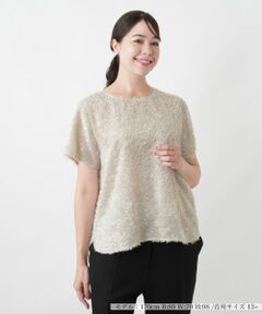 Leilian PLUS HOUSE / レリアンプラスハウス シャツ・ブラウス | シャギーブラウス【Leilian WHITE LABEL】