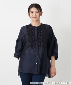 Leilian PLUS HOUSE / レリアンプラスハウス シャツ・ブラウス | ブラウス【Leilian WHITE LABEL】