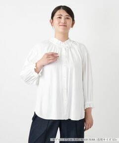 Leilian PLUS HOUSE / レリアンプラスハウス シャツ・ブラウス | ブラウス【Leilian WHITE LABEL】