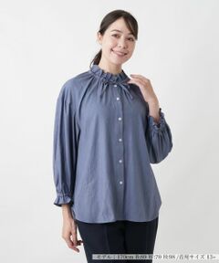 Leilian PLUS HOUSE / レリアンプラスハウス シャツ・ブラウス | ブラウス【Leilian WHITE LABEL】