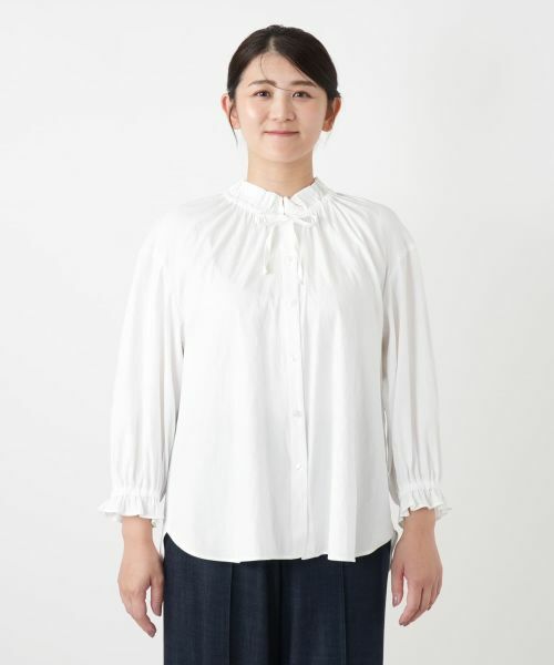 Leilian PLUS HOUSE / レリアンプラスハウス シャツ・ブラウス | ブラウス【Leilian WHITE LABEL】 | 詳細10