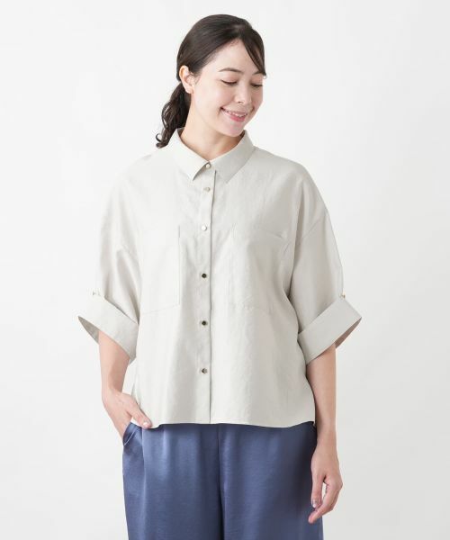 Leilian PLUS HOUSE / レリアンプラスハウス シャツ・ブラウス | ブラウス【Leilian WHITE LABEL】 | 詳細7