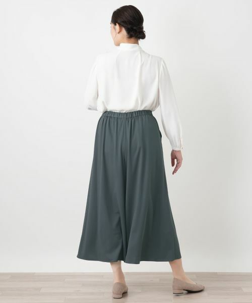 Leilian PLUS HOUSE / レリアンプラスハウス その他パンツ | ガウチョパンツ【Leilian WHITE LABEL】 | 詳細3