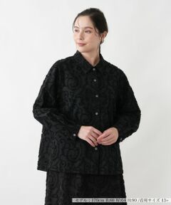 Leilian PLUS HOUSE / レリアンプラスハウス シャツ・ブラウス | 羽織ブラウス【Leilian WHITE LABEL】
