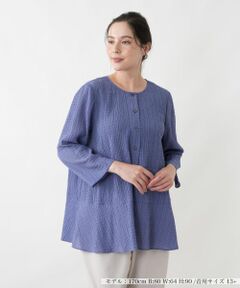 Leilian PLUS HOUSE / レリアンプラスハウス シャツ・ブラウス | ブラウス【Leilian WHITE LABEL】
