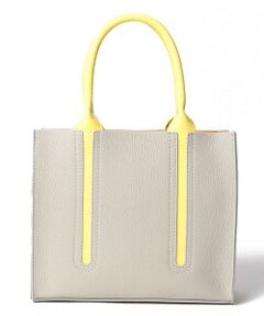 ＊＊Leilian PLUS HOUSE__ / レリアンプラスハウス トートバッグ | スクエアフォルムレザーハンドバッグ