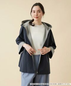 ＊＊Leilian PLUS HOUSE__ / レリアンプラスハウス その他アウター | フーデッドショートコート