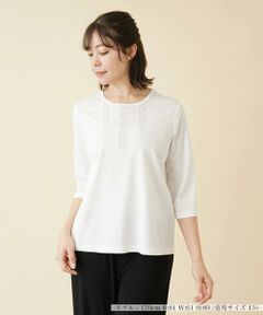 ＊＊Leilian PLUS HOUSE__ / レリアンプラスハウス カットソー | レースカットソー