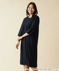 ＊＊Leilian PLUS HOUSE__ / レリアンプラスハウス ミニ丈・ひざ丈ワンピース | レースボリュームスリーブワンピース