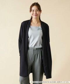 ＊＊Leilian PLUS HOUSE__ / レリアンプラスハウス その他アウター | ノーボタンロングジャケット