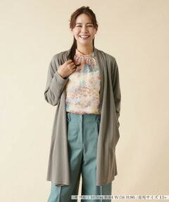 ＊＊Leilian PLUS HOUSE__ / レリアンプラスハウス その他アウター | ノーボタンロングジャケット