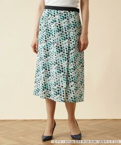 ＊＊Leilian PLUS HOUSE__ / レリアンプラスハウス ミニ・ひざ丈スカート | レオパード柄ミモレスカート
