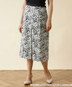 ＊＊Leilian PLUS HOUSE__ / レリアンプラスハウス ミニ・ひざ丈スカート | レオパード柄ミモレスカート