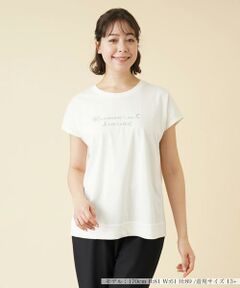 ＊＊Leilian PLUS HOUSE__ / レリアンプラスハウス カットソー | 洗えるフレンチスリーブインナー