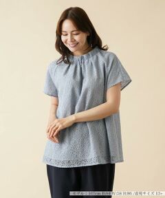 ＊＊Leilian PLUS HOUSE__ / レリアンプラスハウス シャツ・ブラウス | レースブラウス