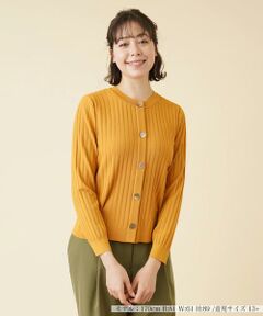 ＊＊Leilian PLUS HOUSE__ / レリアンプラスハウス カーディガン・ボレロ | ワイドリブカーディガン