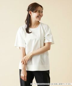 ＊＊Leilian PLUS HOUSE__ / レリアンプラスハウス カットソー | ドロップショルダーカットソー