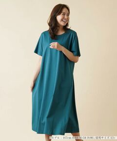 ＊＊Leilian PLUS HOUSE__ / レリアンプラスハウス ミニ丈・ひざ丈ワンピース | サックワンピース