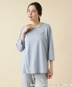 ＊＊Leilian PLUS HOUSE__ / レリアンプラスハウス カットソー | 七分袖カットソー