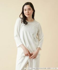 ＊＊Leilian PLUS HOUSE__ / レリアンプラスハウス カットソー | 七分袖カットソー